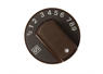 Rangemaster, Leisure, Falcon & Flavel P090278 Genuine Brown Oven Control Knob